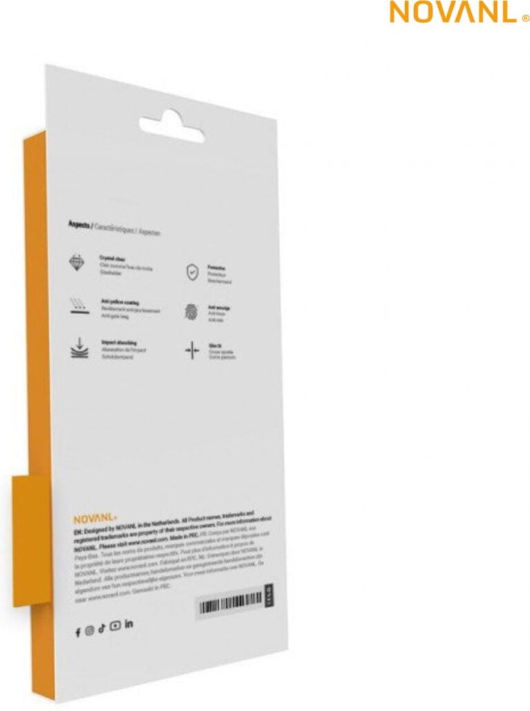 NovaNL Case 3.0 iPhone XR transparant hard/zacht silicone - Image 3