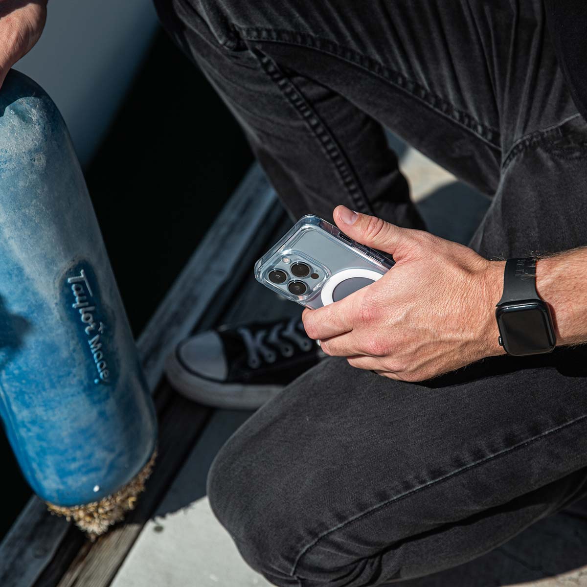 UAG Plyo Backcover MagSafe Apple iPhone 16 Pro - Ice White - Afbeelding 3