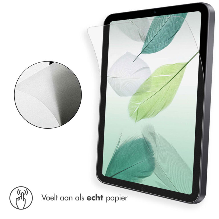 Accezz Paper Feel Screenprotector Samsung Galaxy Tab S10 Plus / Tab S9 FE Plus / Tab S9 Plus / S8 Plus / S7 Plus / Tab S7 FE 5G - Afbeelding 6