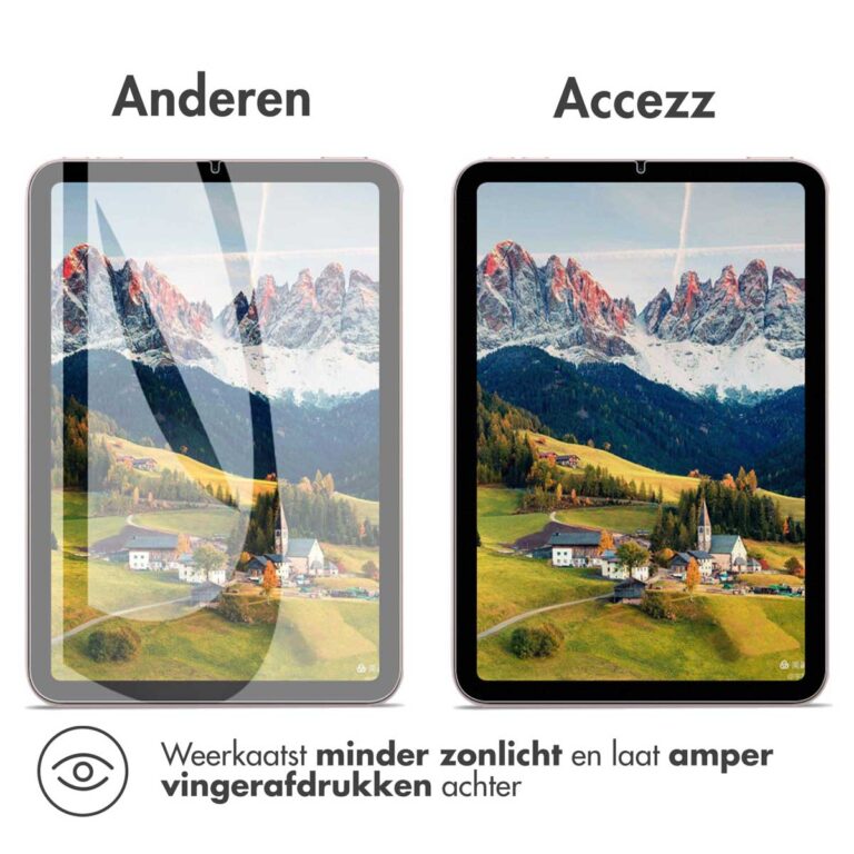 Accezz Paper Feel Screenprotector Samsung Galaxy Tab S10 Plus / Tab S9 FE Plus / Tab S9 Plus / S8 Plus / S7 Plus / Tab S7 FE 5G - Afbeelding 4