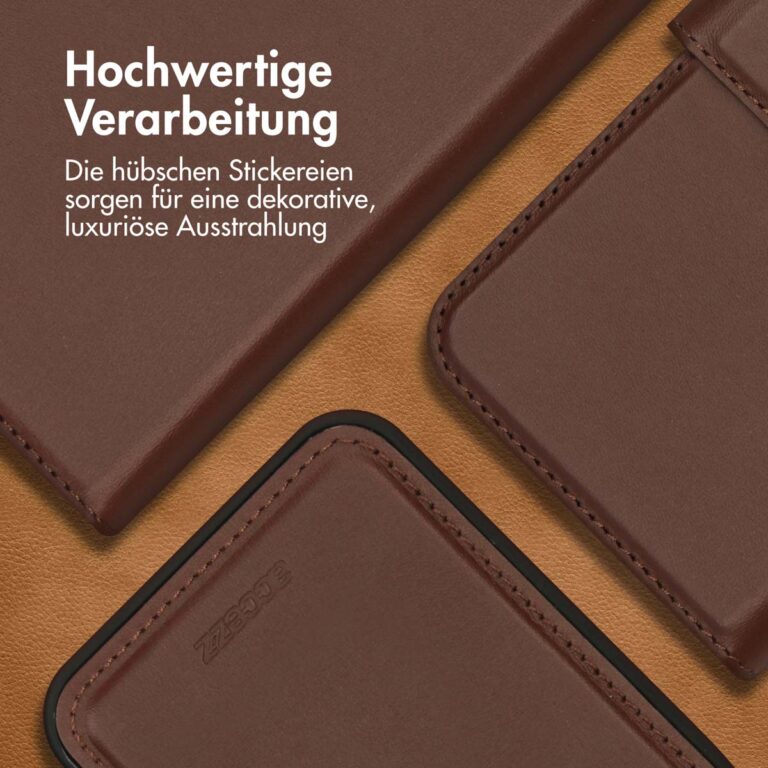 Accezz Premium Leather 2 in 1 Wallet Bookcase Samsung Galaxy A35 - Bruin - Afbeelding 9