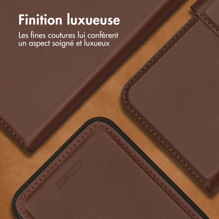 Accezz Premium Leather 2 in 1 Wallet Bookcase Samsung Galaxy A35 - Bruin - Afbeelding 7