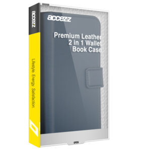 Accezz Premium Leather 2 in 1 Wallet Bookcase Samsung Galaxy A54 (5G) - Donkerblauw