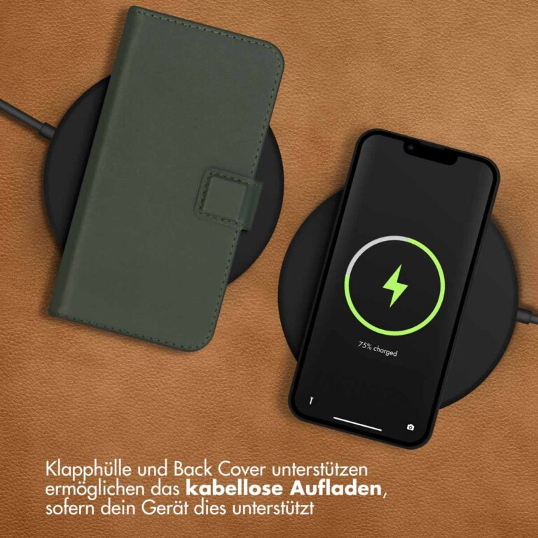 Accezz Premium Leather 2 in 1 Wallet Bookcase Samsung Galaxy A54 (5G) - Groen - Afbeelding 10