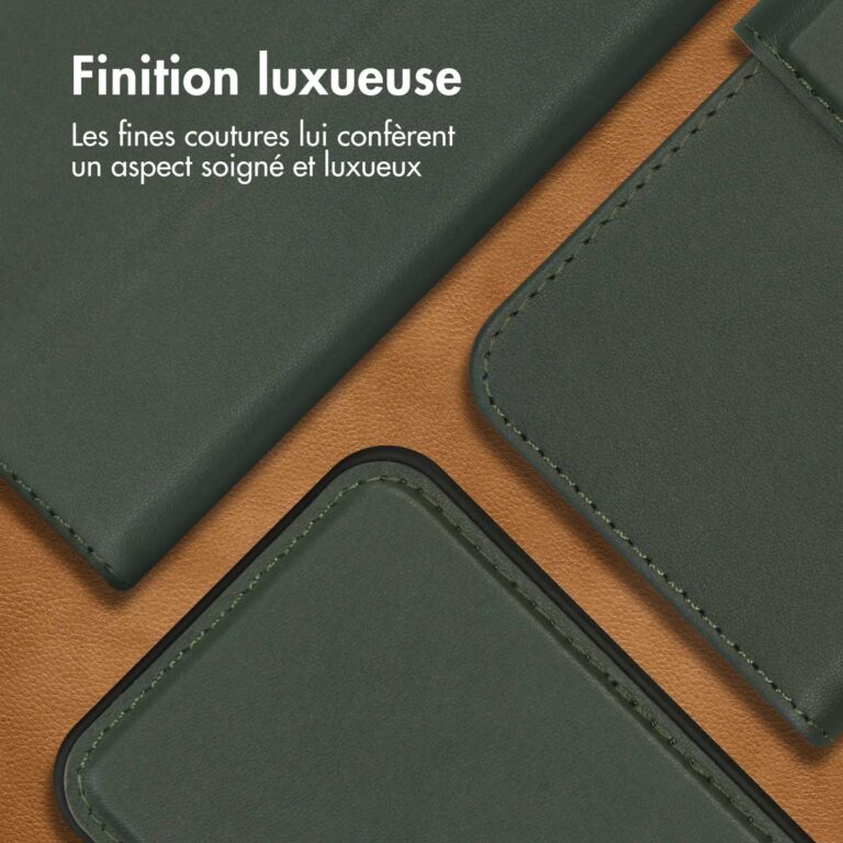 Accezz Premium Leather 2 in 1 Wallet Bookcase Samsung Galaxy A54 (5G) - Groen - Afbeelding 7