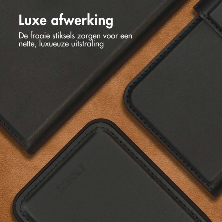 Accezz Premium Leather 2 in 1 Wallet Bookcase Samsung Galaxy A54 (5G) - Zwart - Afbeelding 5
