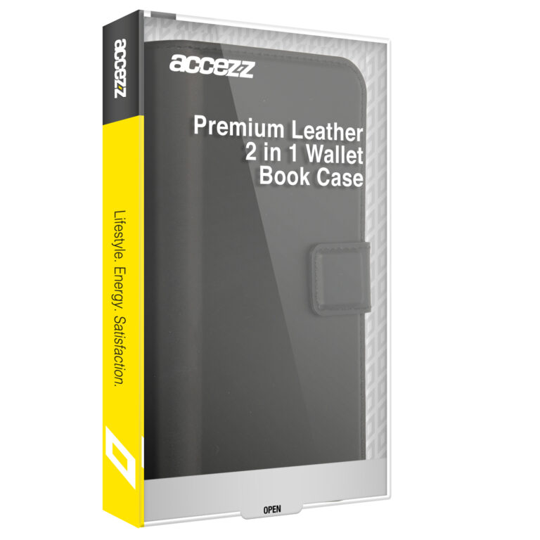 Accezz Premium Leather 2 in 1 Wallet Bookcase Samsung Galaxy A54 (5G) - Zwart