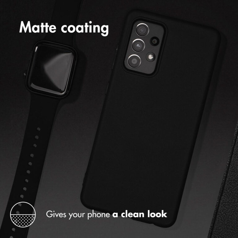 Accezz Color Backcover Apple iPhone SE (2022 / 2020) / 8 / 7 - Zwart - Afbeelding 8