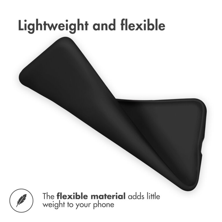 Accezz Color Backcover Samsung Galaxy S25 Edge - Zwart - Afbeelding 8