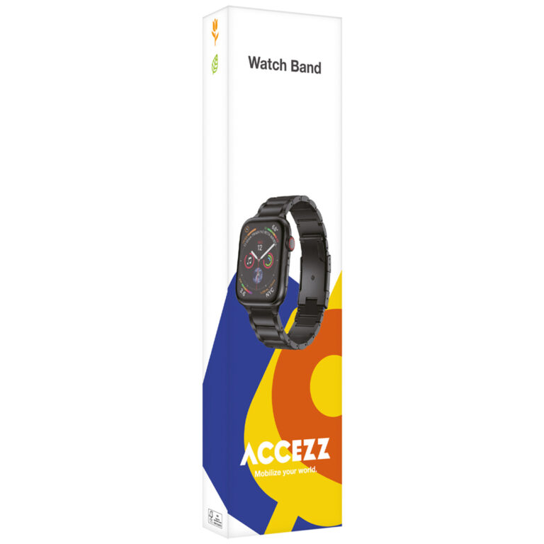 Accezz Steel Band Samsung Galaxy Watch 4 / 5 / 6 / 7 (20 mm) - Zilver - Afbeelding 5