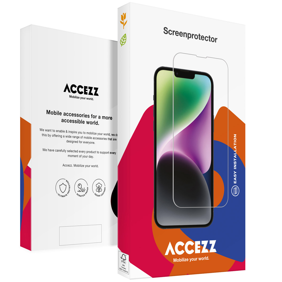 Accezz Gehard Glas Screenprotector 2-pack Samsung Galaxy S21 FE - Afbeelding 10