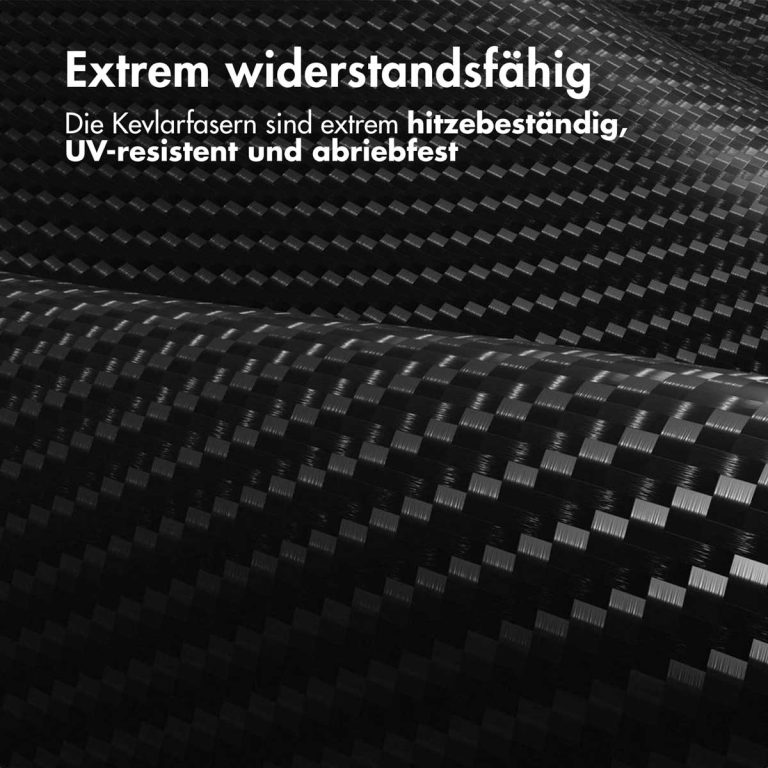Accezz MagSafe Kevlar Backcover Samsung Galaxy S24 Ultra - Zwart - Afbeelding 7