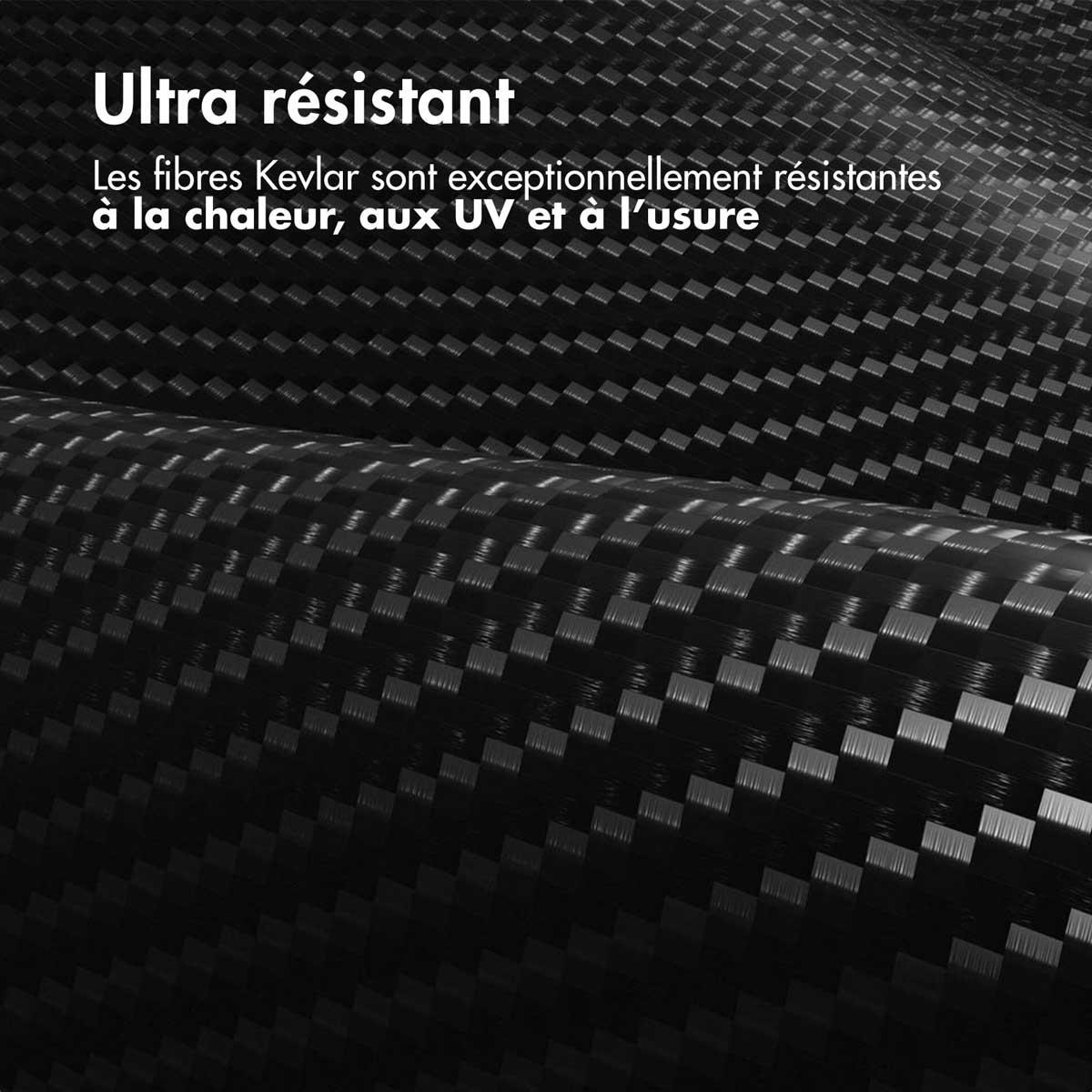 Accezz MagSafe Kevlar Backcover Apple iPhone 14 Pro - Zwart - Afbeelding 4