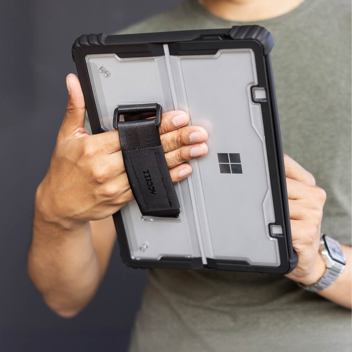 Accezz Rugged case met stand Microsoft Surface Go / Go 2 / Go 3 / Go 4 - Zwart - Afbeelding 10