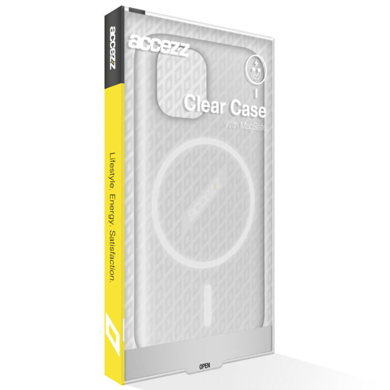 Accezz Clear Backcover met MagSafe Apple iPhone 13 Pro Max - Transparant - Afbeelding 2