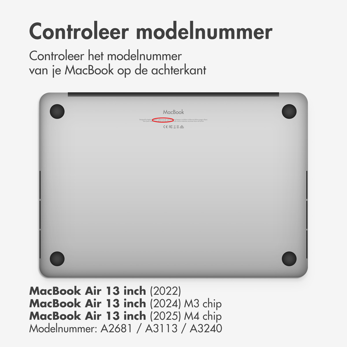 Accezz Magnetische Screenprotector Apple MacBook Air 13 inch (2022 / 2024 M3 chip / 2025 M4 chip) - Afbeelding 8