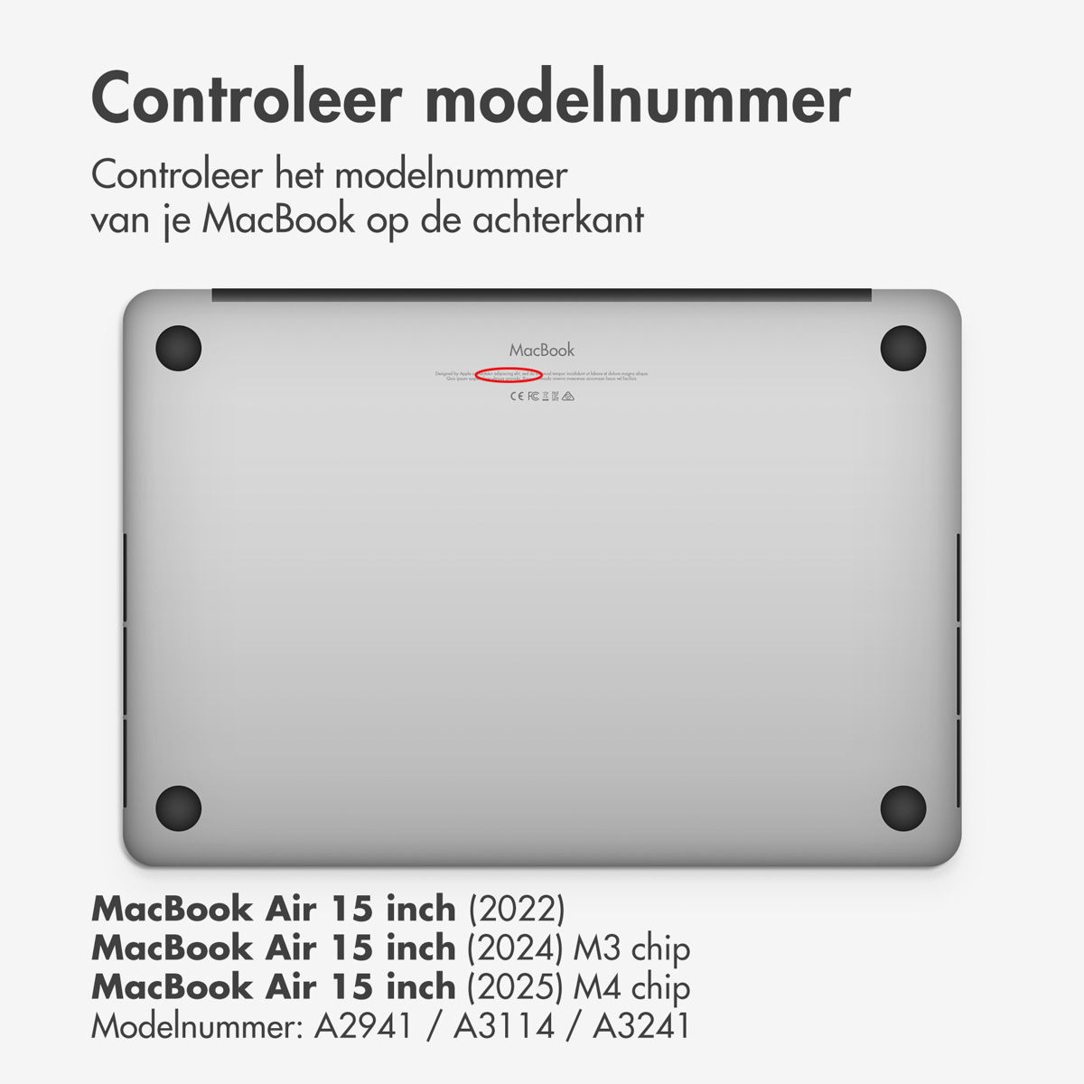 Accezz Magnetische Screenprotector Apple MacBook Air 15 inch (2023 / 2024 M3 chip / 2025 M4 chip) - Afbeelding 8