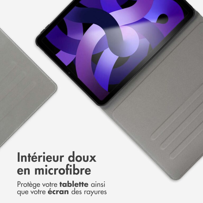 Accezz Classic Tablet Case Apple iPad Pro 11 (2018 - 2022) / Air 5 (2022) / Air 4 (2020) - Greige - Afbeelding 5