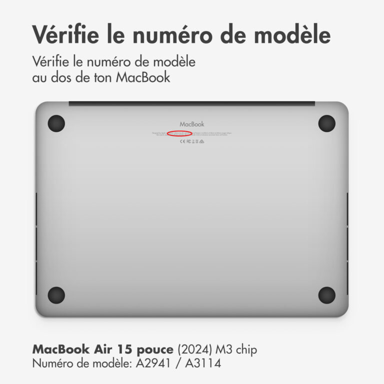 Accezz Magnetische Screenprotector MacBook Air 15 inch (2023 / 2024 M3 chip / 2025 M4 chip) - A2941 / A3114 / A3241 - Afbeelding 2