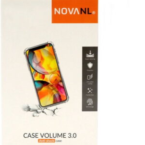 NovaNL Case 3.0 iPhone XS Max transparant hard/zacht silicone