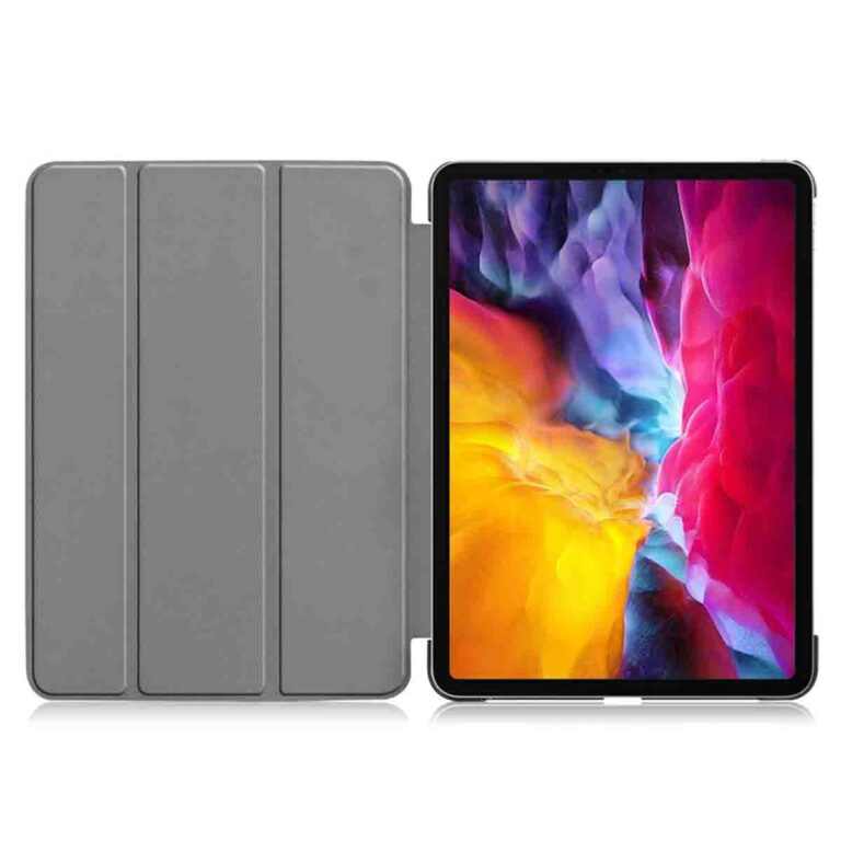 Accezz Trifold Bookcase Apple iPad Pro 11 (2022 / 2021 / 2020 / 2018) - Zwart - Afbeelding 9