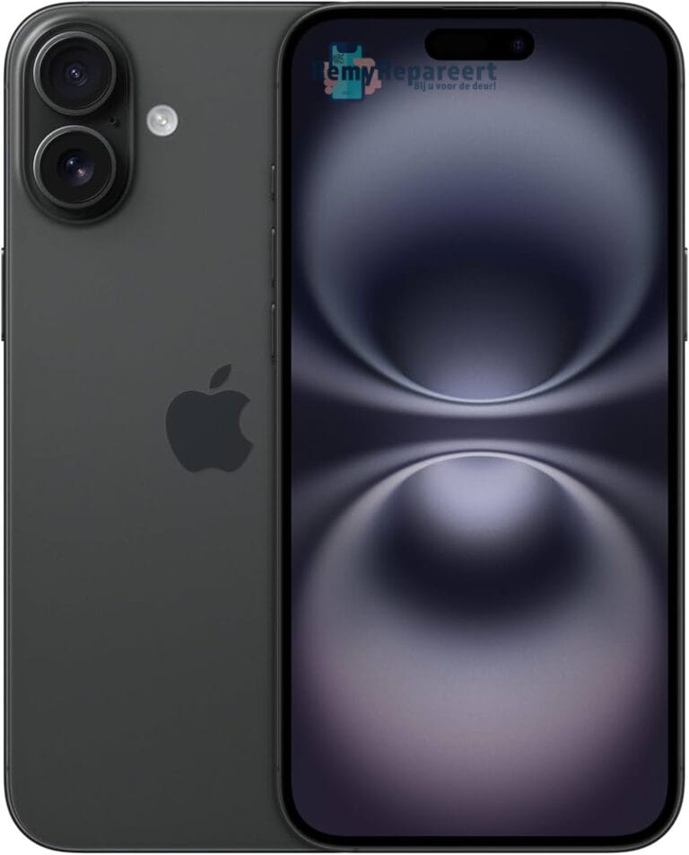 iPhone 16 128GB Zwart