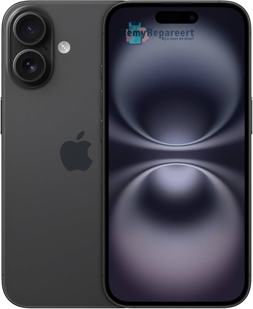 iPhone 16 256GB Zwart