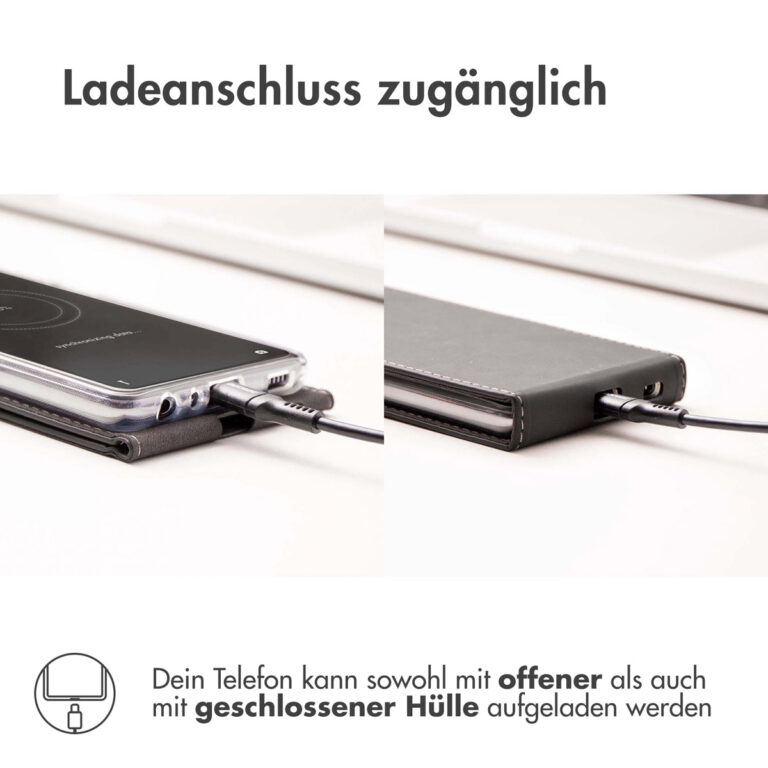 Accezz Flipcase Apple iPhone 16 Pro - Zwart - Afbeelding 10