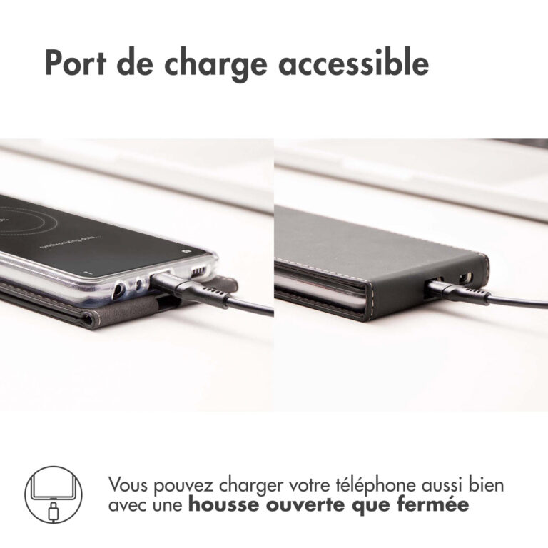 Accezz Flipcase Apple iPhone 13 Pro - Zwart - Afbeelding 10