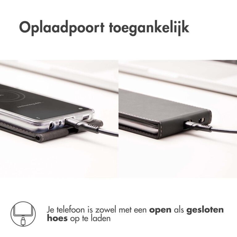 Accezz Flipcase Apple iPhone 13 Pro - Zwart - Afbeelding 7