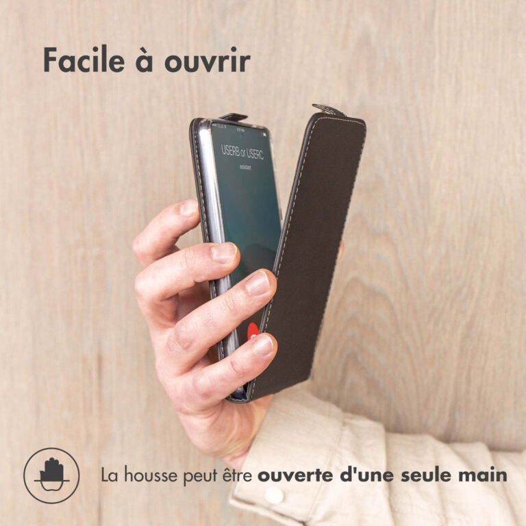 Accezz Flipcase Apple iPhone 13 Pro - Zwart - Afbeelding 8