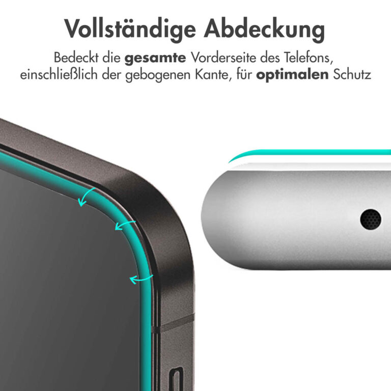 Selencia Gehard Glas Premium Screenprotector Xiaomi Mi 11 Ultra - Zwart - Afbeelding 10