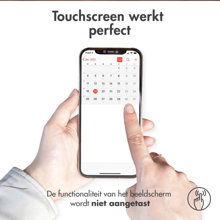 Selencia Gehard Glas Premium Screenprotector Samsung Galaxy A52(s) (5G/4G) / A53 - Zwart - Afbeelding 9