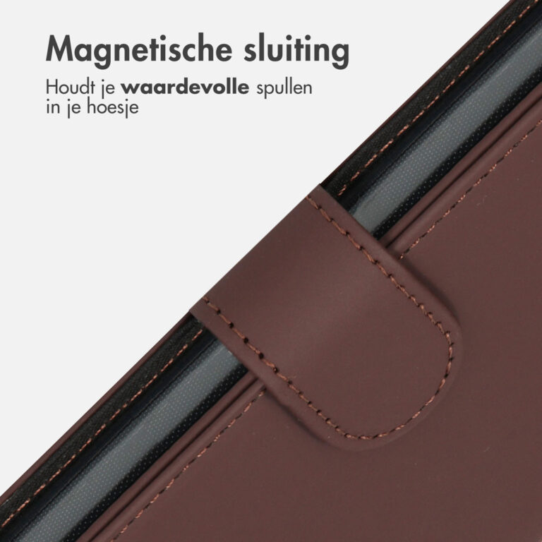 Accezz Wallet Softcase Bookcase Apple iPhone 14 - Bruin - Afbeelding 7