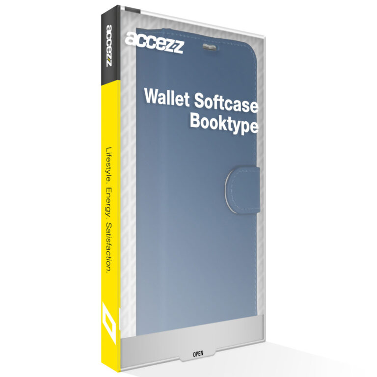 Accezz Wallet Softcase Bookcase Apple iPhone 13 Pro - Donkerblauw - Afbeelding 5