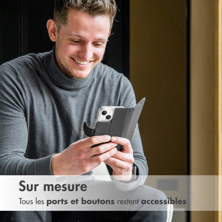Accezz Wallet Softcase Bookcase Fairphone 6 - Zwart - Afbeelding 10