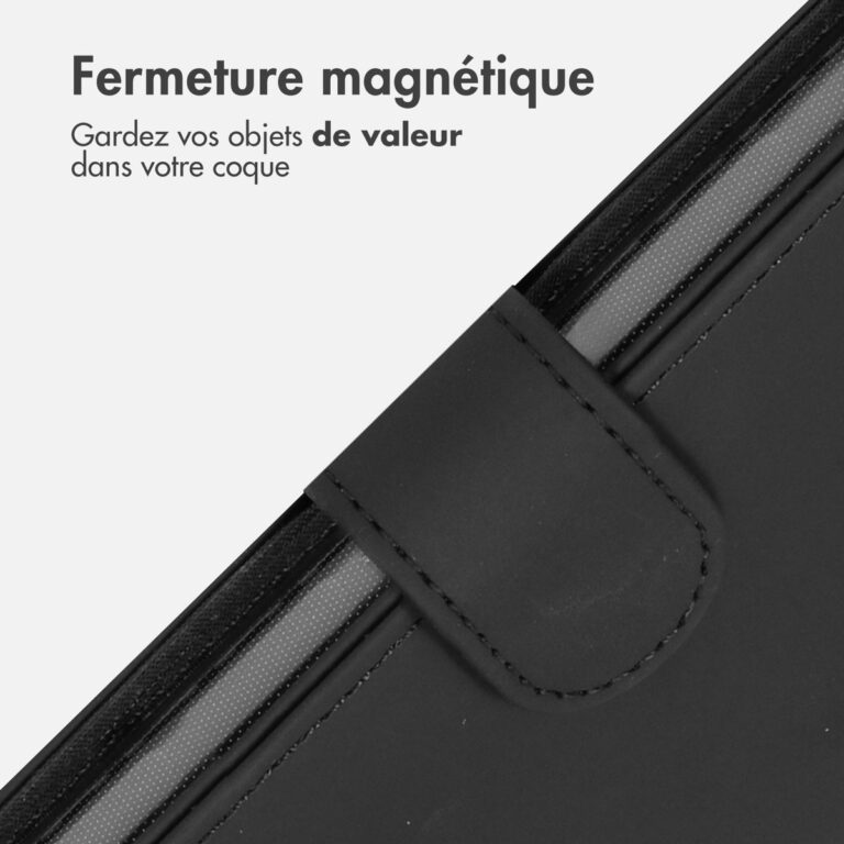 Accezz Wallet Softcase Bookcase Apple iPhone 16e - Zwart - Afbeelding 9