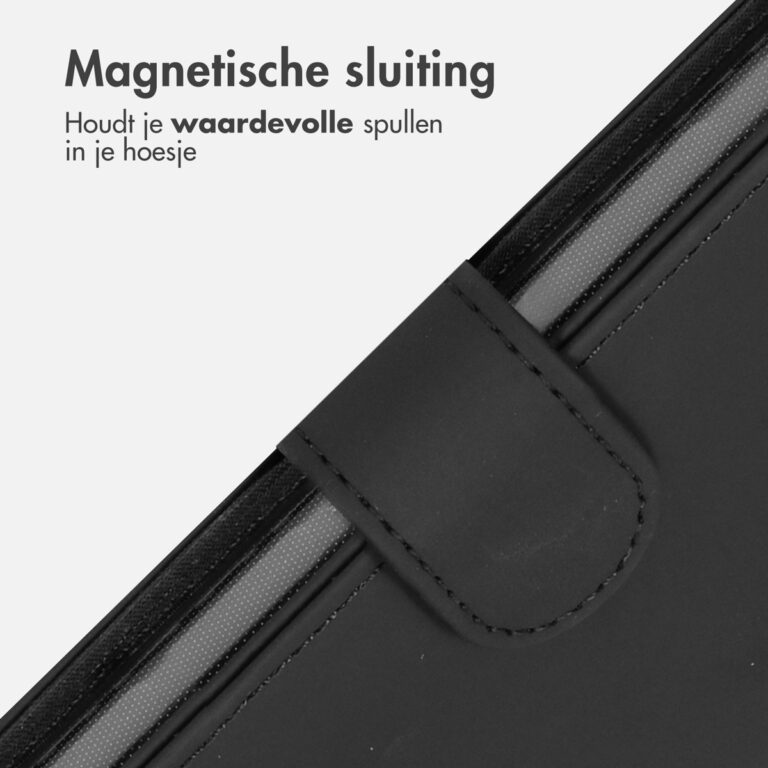 Accezz Wallet Softcase Bookcase Motorola Moto E7 Plus / G9 Play - Zwart - Afbeelding 7