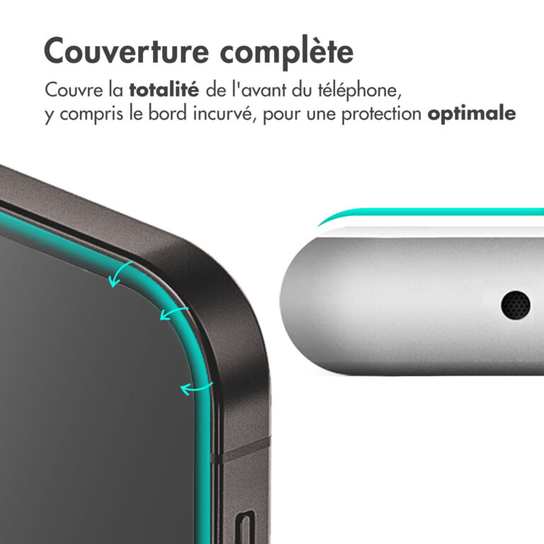 Accezz Gehard Glas Full Cover Screenprotector met applicator Samsung Galaxy S25 Edge - Afbeelding 7