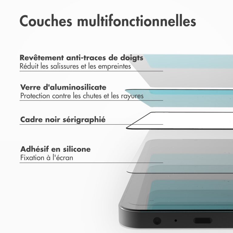 Accezz Gehard Glas Full Cover Screenprotector met applicator Samsung Galaxy S25 Edge - Afbeelding 10