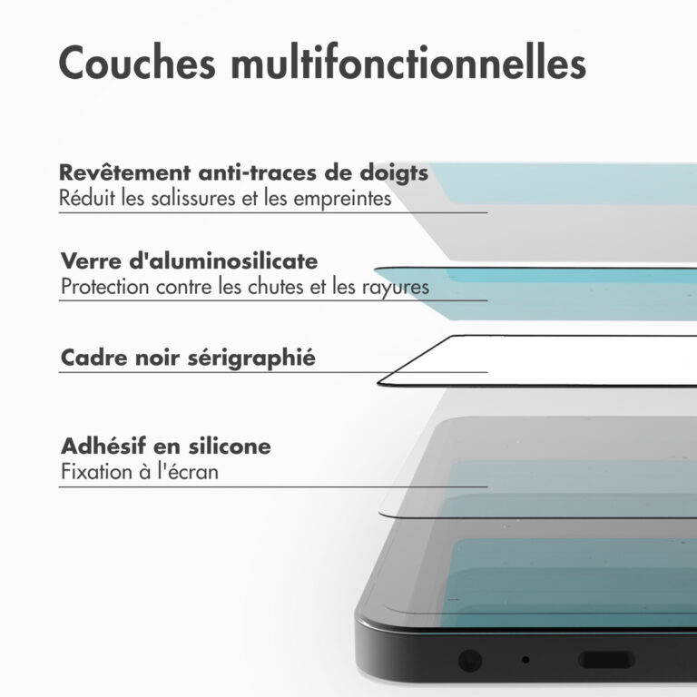 Accezz Gehard Glas Full Cover Screenprotector met applicator Samsung Galaxy S25 Edge - Afbeelding 10