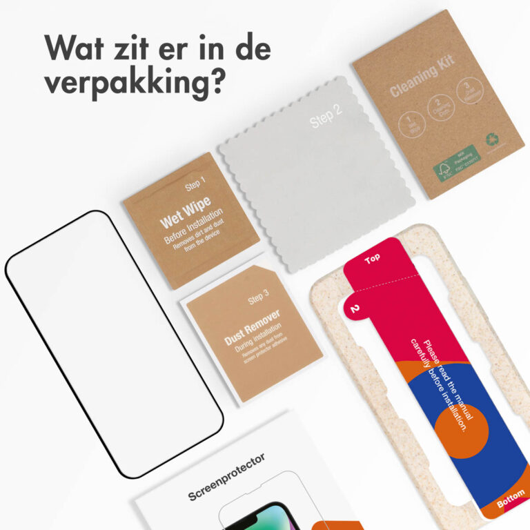 Accezz Gehard Glas Full Cover Screenprotector met applicator Samsung Galaxy S25 Edge - Afbeelding 4