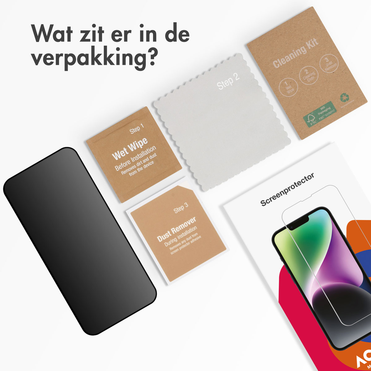 Accezz Gehard Glas Privacy Screenprotector Samsung Galaxy S25 Edge