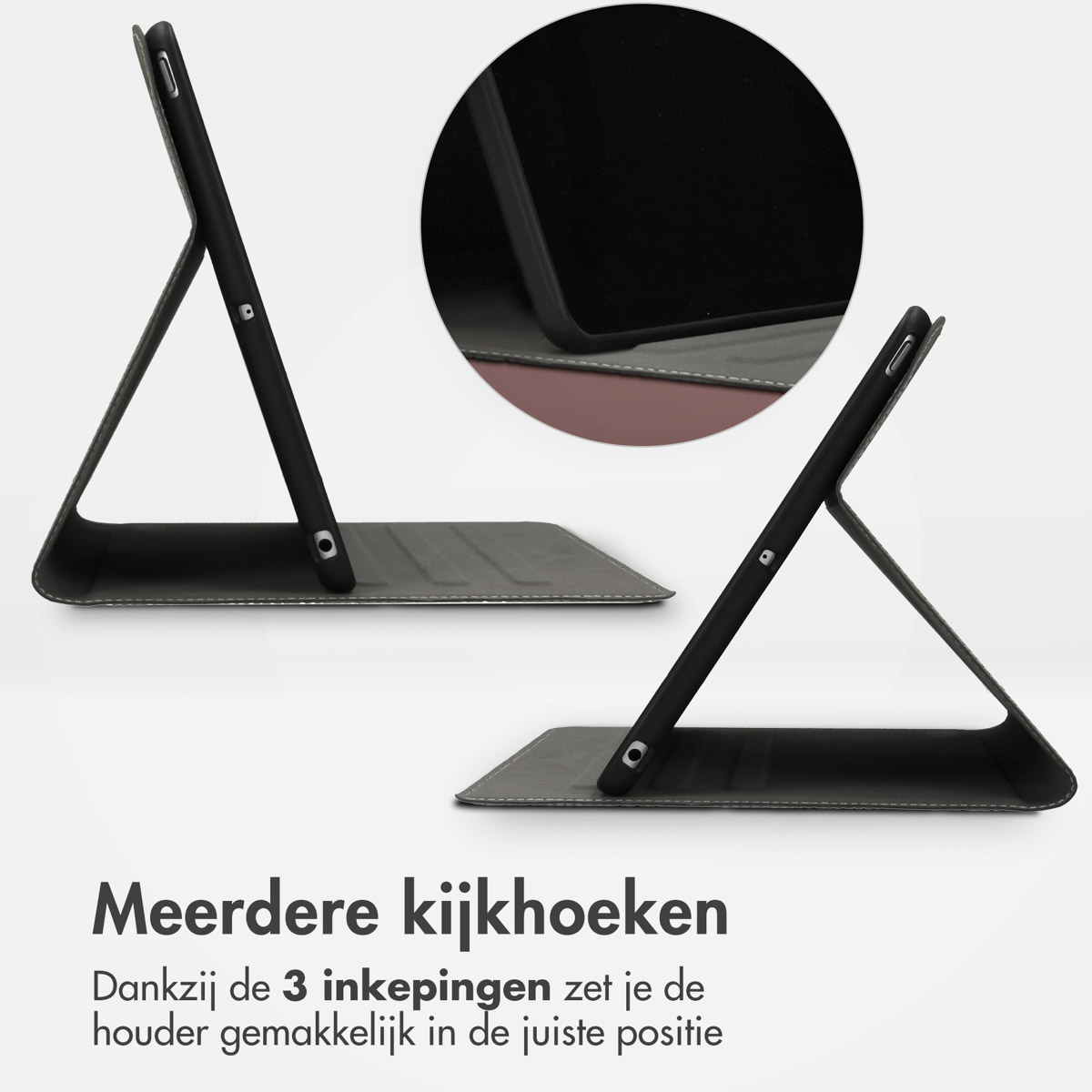 Accezz Classic Tablet Case Apple iPad Pro 13 (2025) M5 / (2024) M4 - Bruin - Afbeelding 4