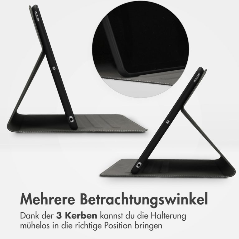 Accezz Classic Tablet Case Apple iPad Pro 11 (2024) M4 - Zwart - Afbeelding 6