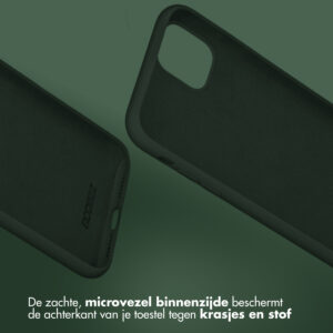 Accezz Liquid Silicone Backcover Google Pixel 8a - Forest Green