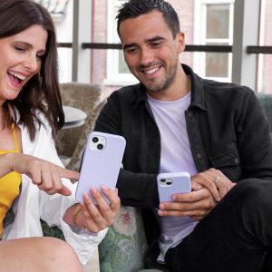 Accezz Liquid Silicone Backcover Samsung Galaxy A35 - Paars