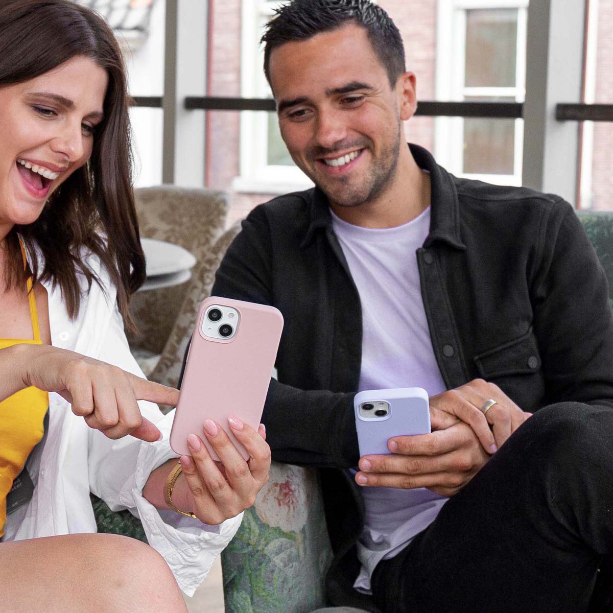 Accezz Liquid Silicone Backcover Google Pixel 7 Pro - Roze - Afbeelding 10