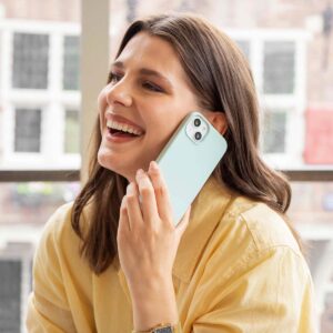 Accezz Liquid Silicone Backcover Apple iPhone 11 - Sky Blue