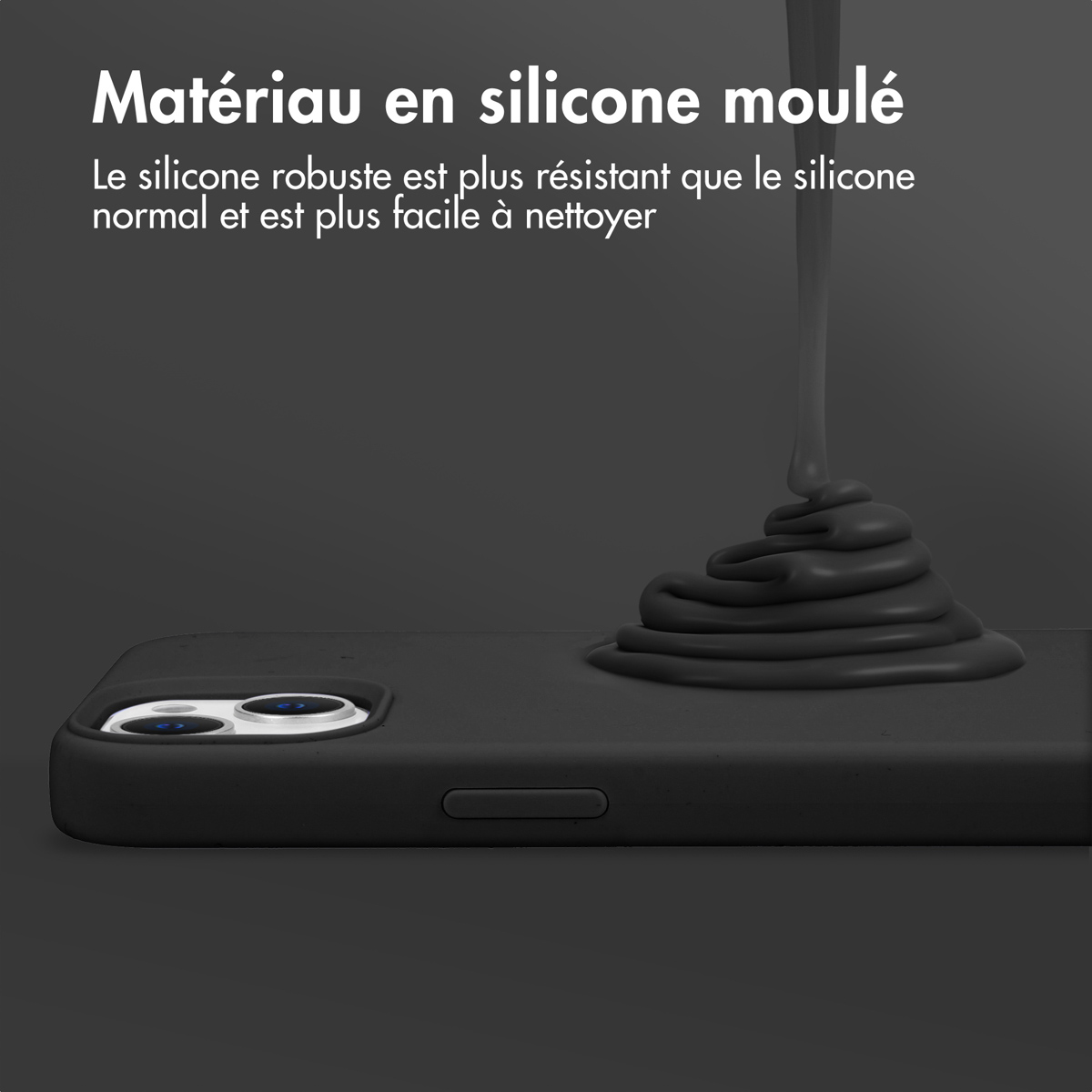 Accezz Liquid Silicone Backcover Google Pixel 10 / 10 Pro - Zwart - Afbeelding 10